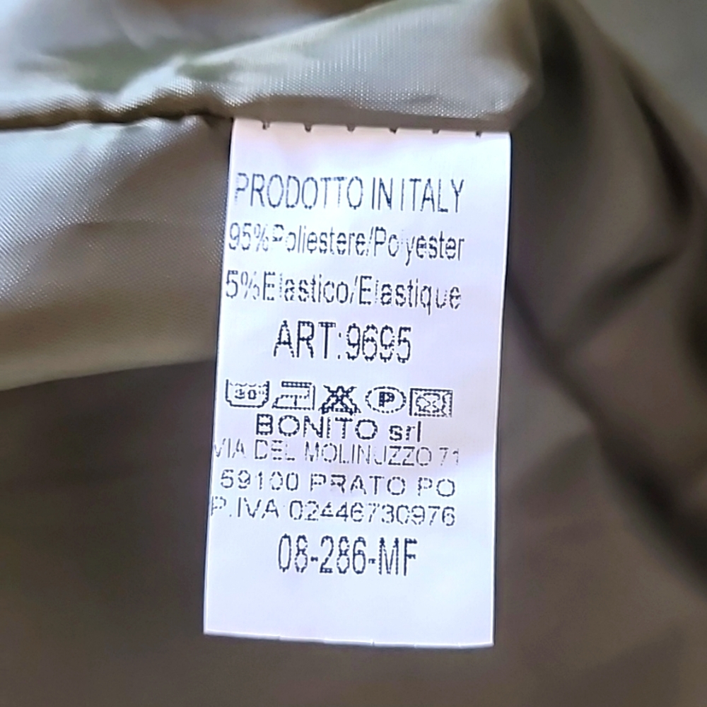 NEW COLLECTION Italian Made Green Double-Breasted Lightweight Trenchcoat… - Picture 5 of 5